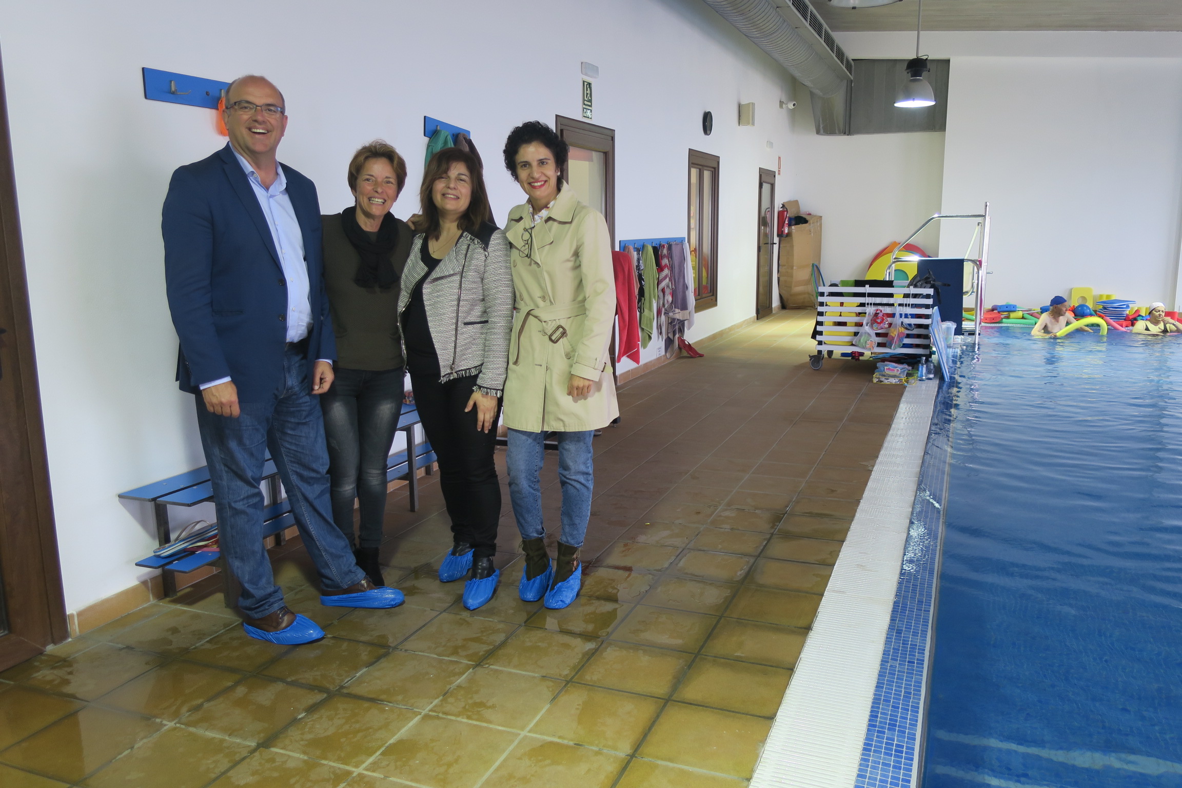 280417 Visita Centro NEP - Piscina de Rehabilitación