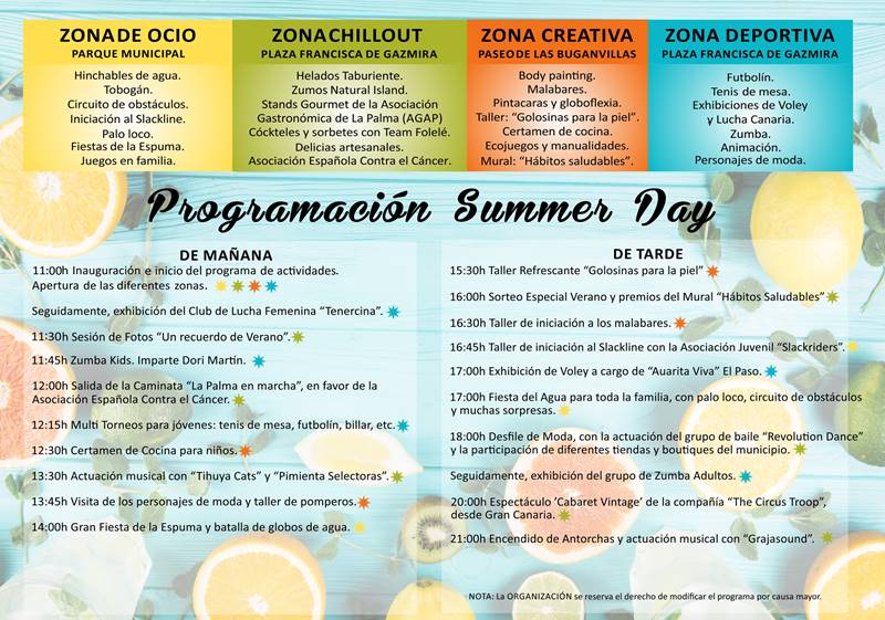 FLAYER SUMMER trasera