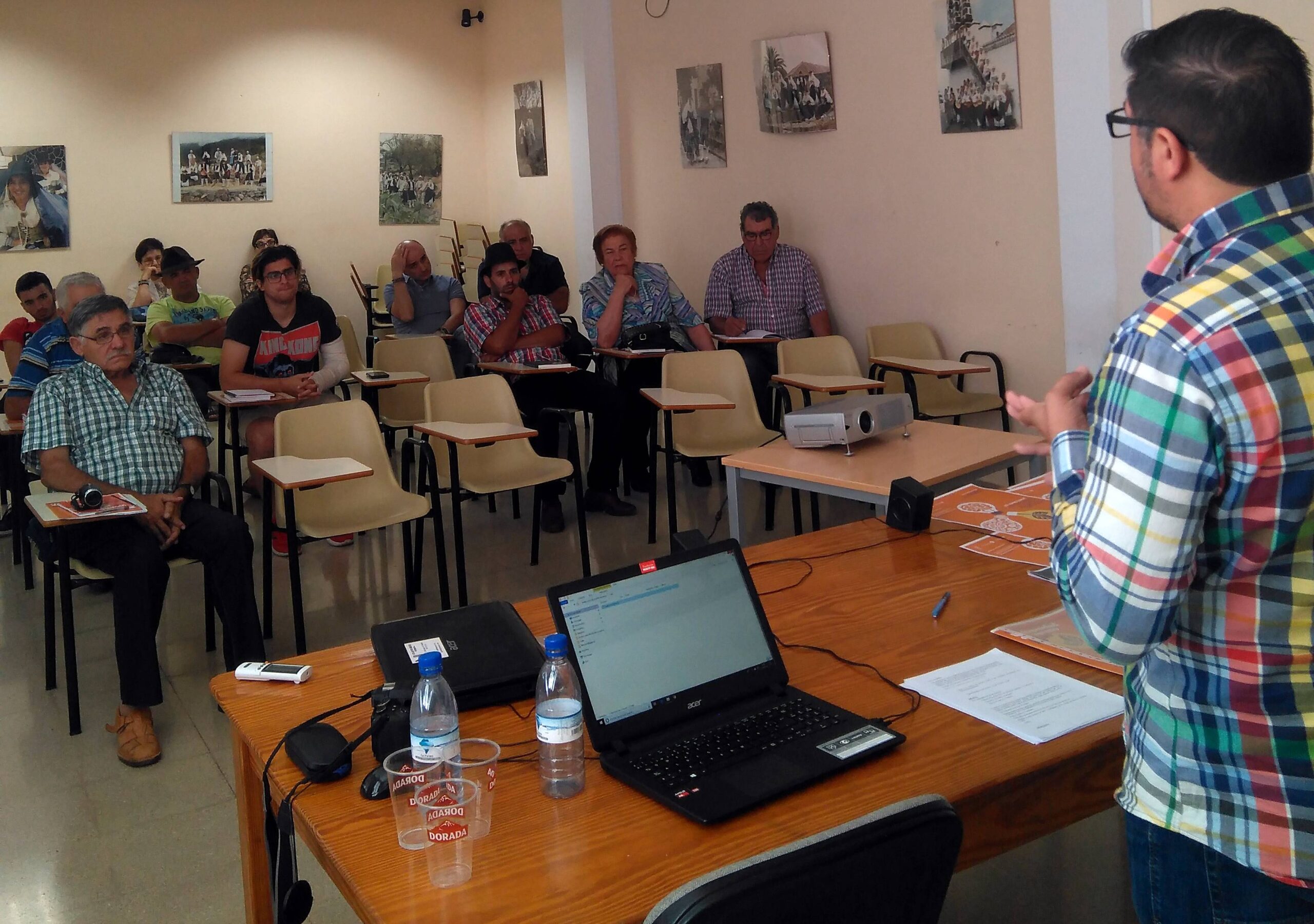 Participantes en el curso.