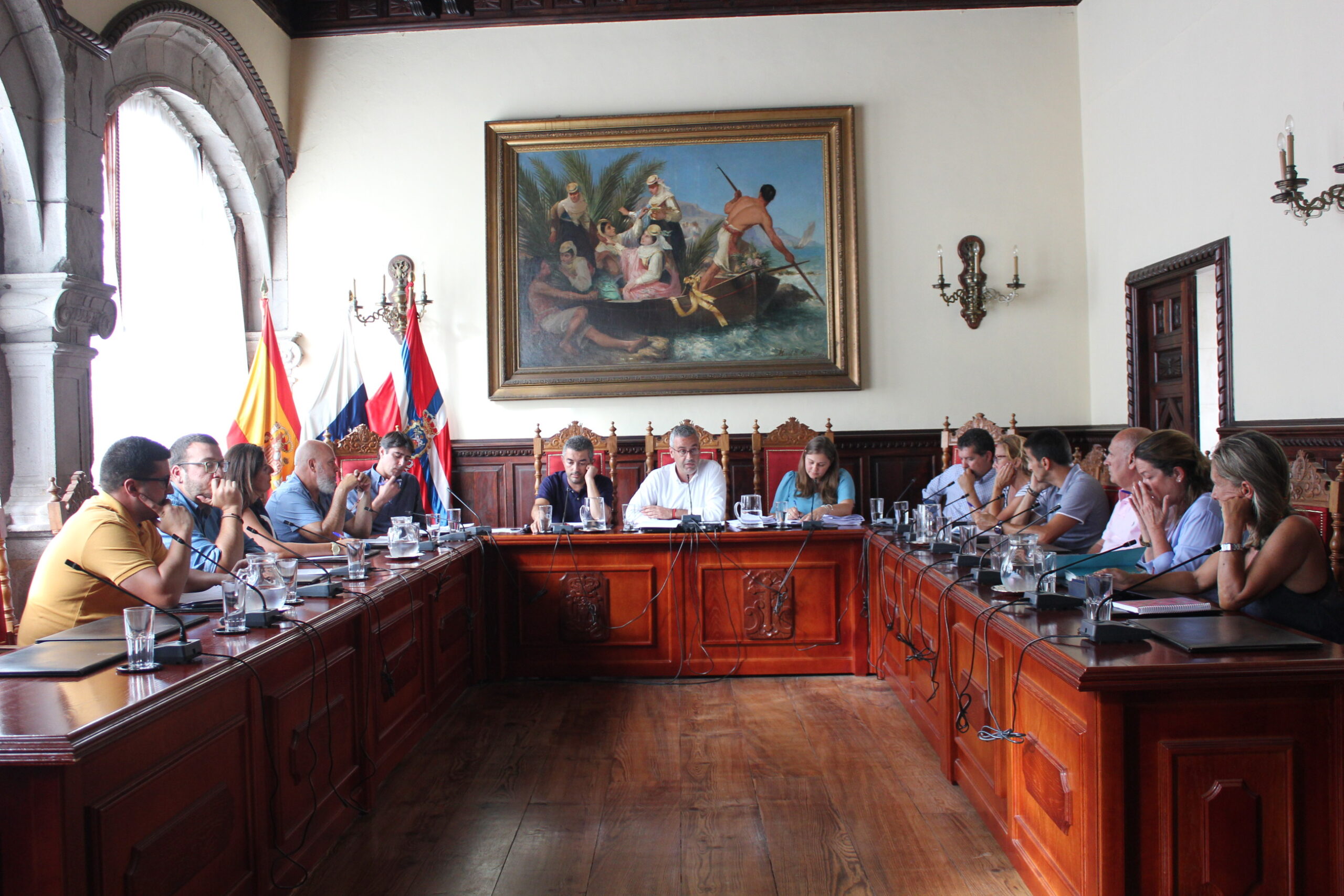 El Pleno aprobó por unanimidad el plan.