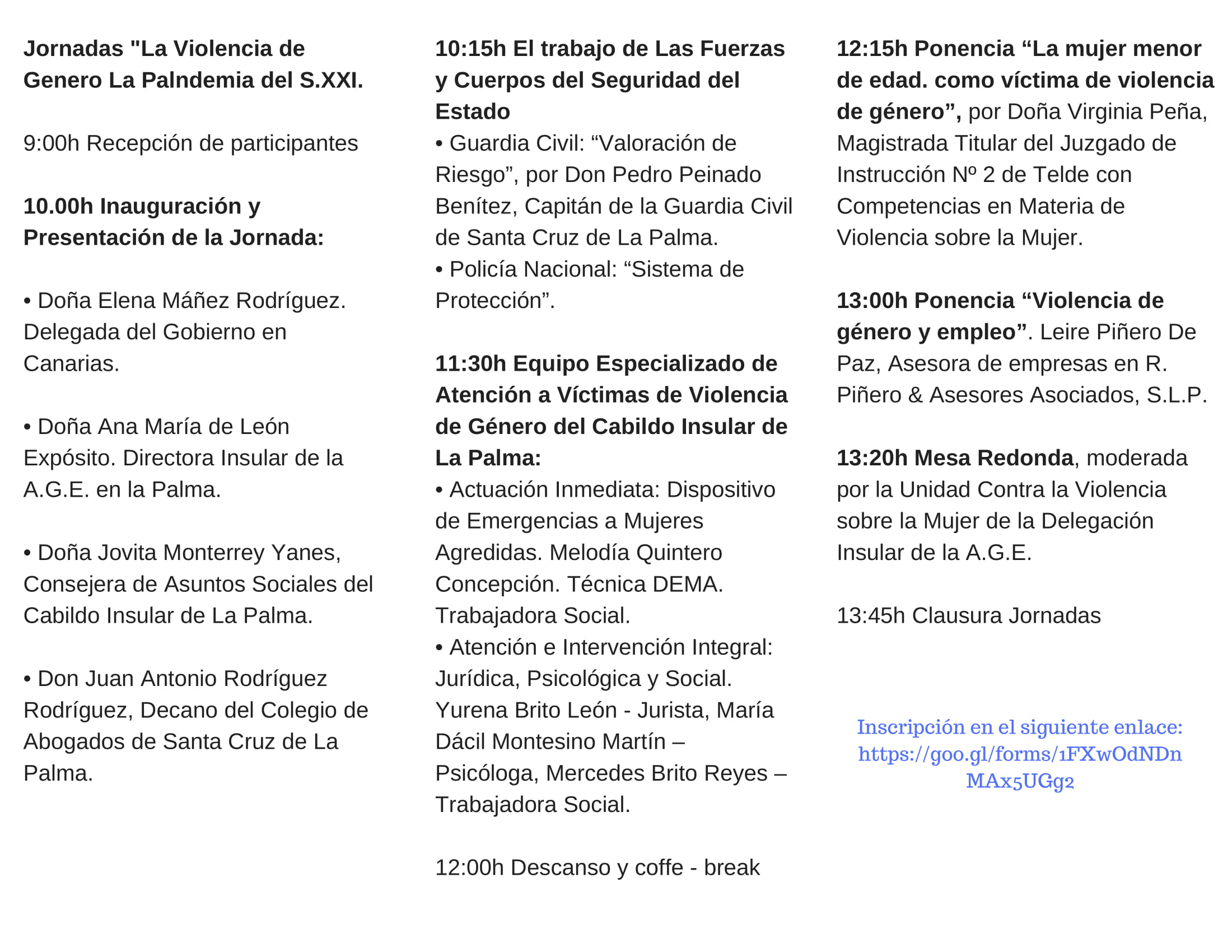 Programa Jornadas _La Violencia de Género, La Pandemia del S.XXI-2