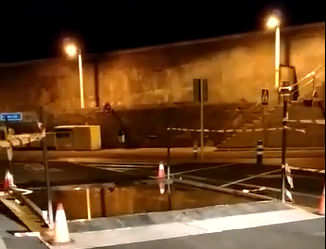 Desinfección en foso puerto