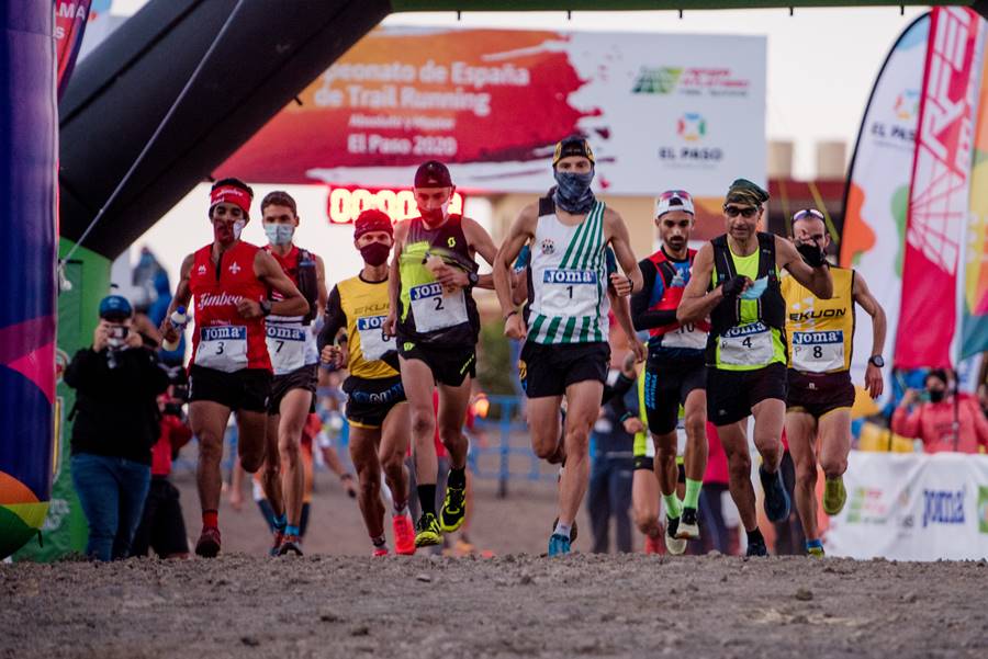 Campeonato de España de Trail Running en El Paso. Foto de Arturo Jiménez