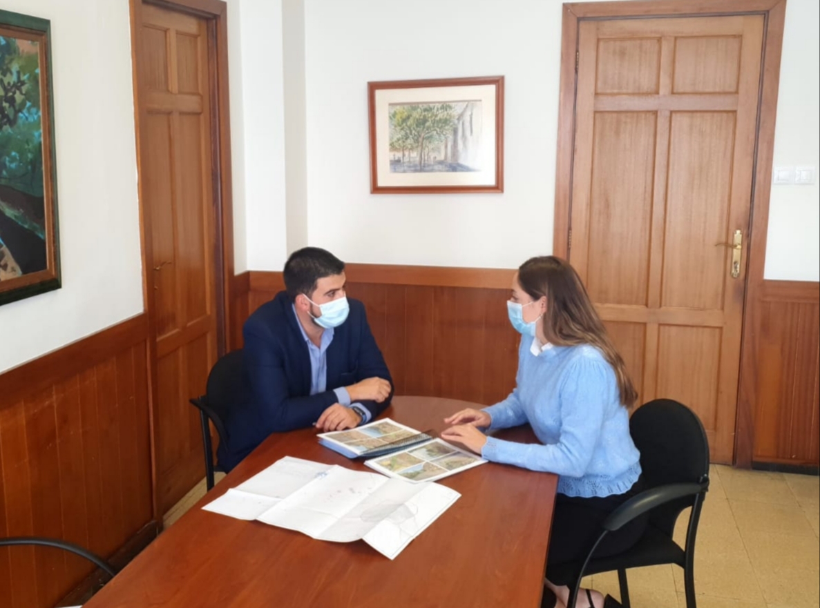 Borja Perdomo y María Rodríguez.