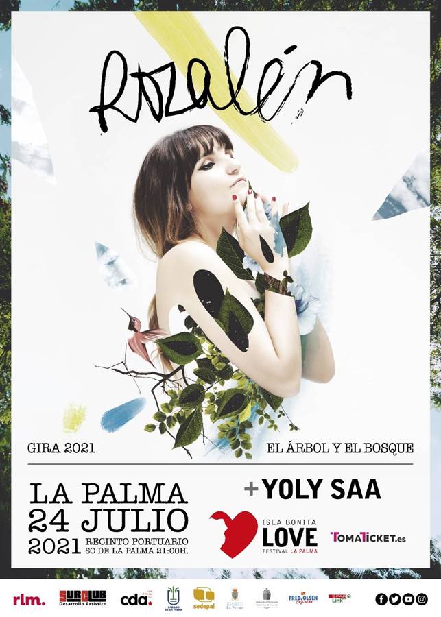 Cartel Rozalén Love Festival