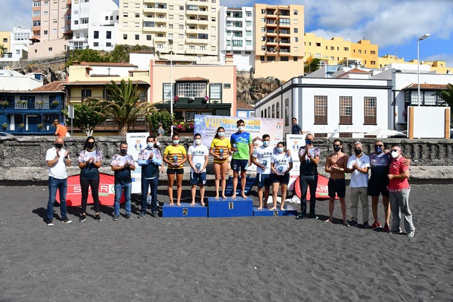 podium general VIII TRAVESIA 2021