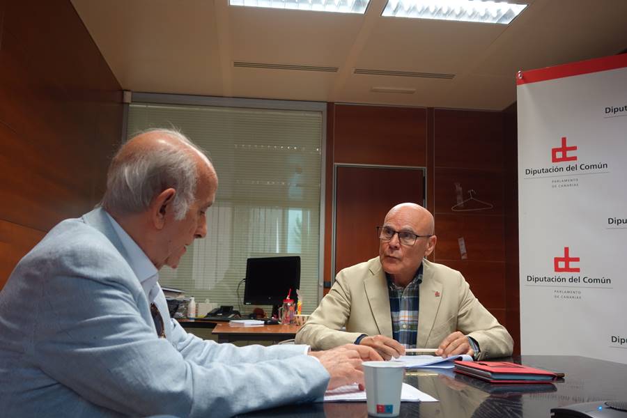 José Luis Langa y Rafael Yanes.