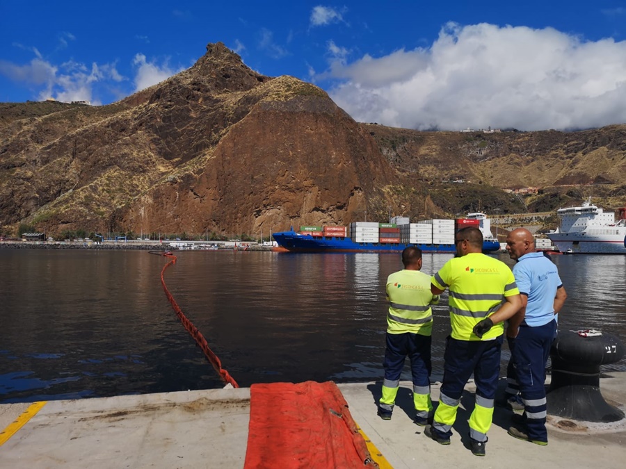 Simulacro vertido de combustibles.