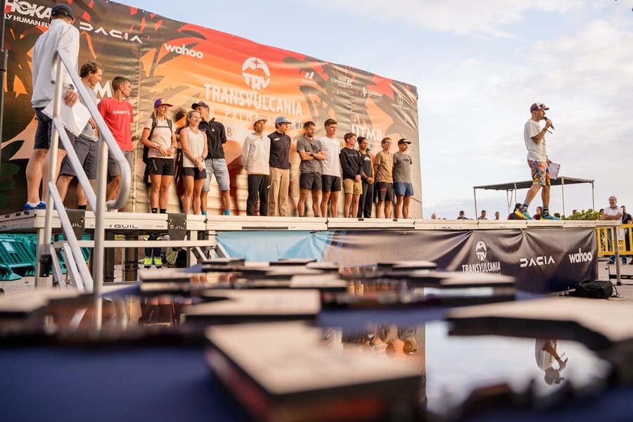 Presentación de algunos atletas de élite de Transvulcania.