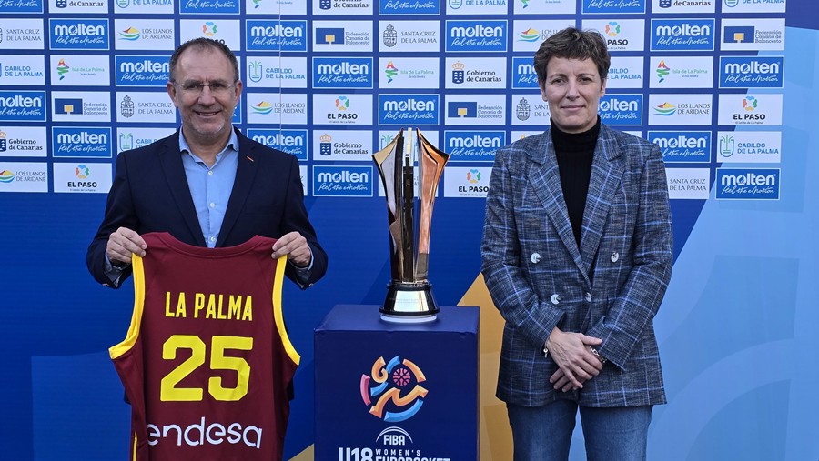 Presentación Eurobasket U18 Femenino 2025 La Palma.