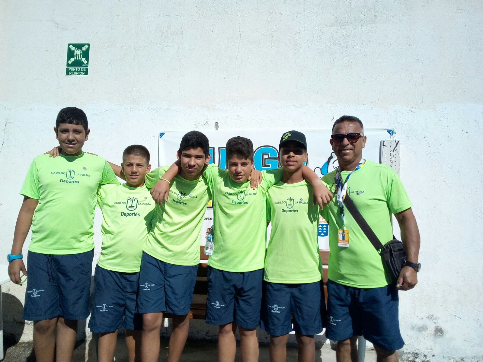 Selecciónm masculina Bola Canaria.