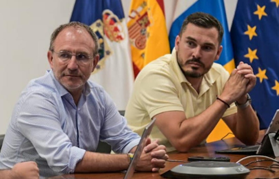 Sergio Rodríguez y Yurguen Hernández.