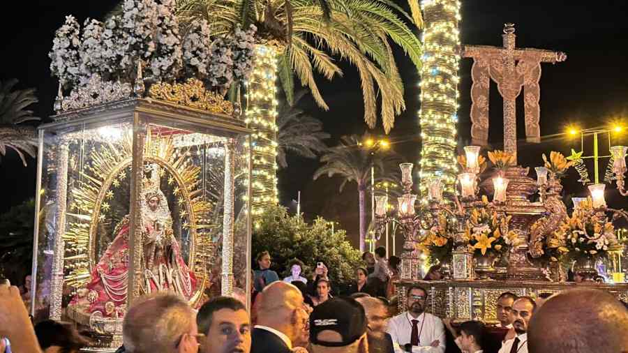 Virgen de las Nieves en SC de La Palma 1