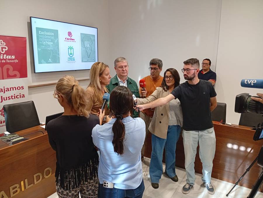 Un momento de la presentación del informe.