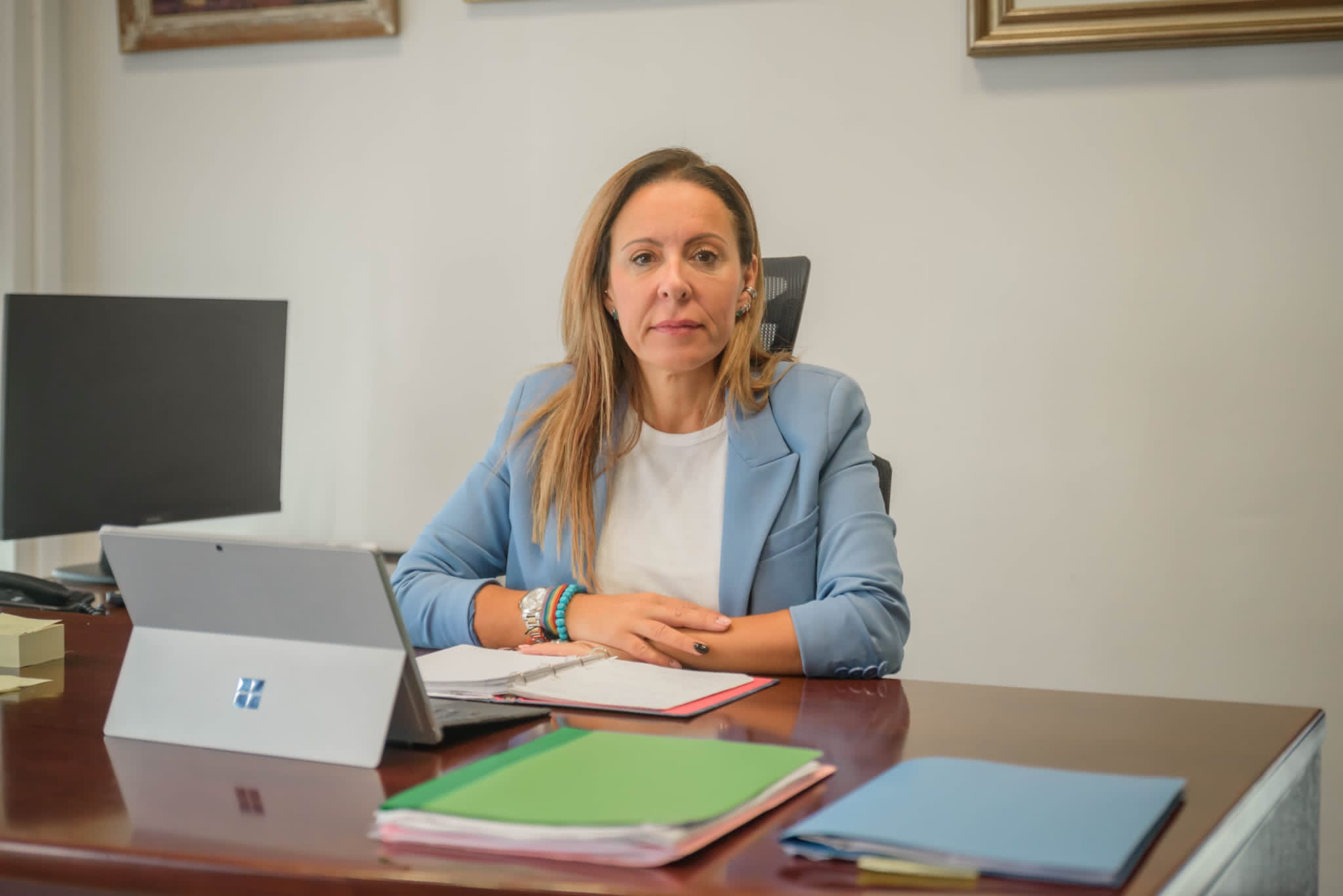 Ángeles Fernández, consejera de Acción Social.